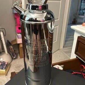 Vintage chrome 1950s cocktail shaker Fire Extinguisher